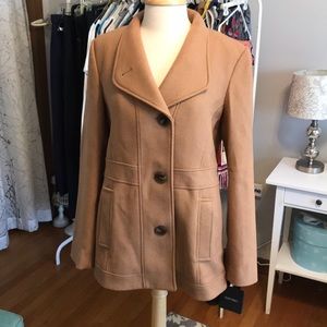 Brand new Ellen Tracy Wool Car Coat